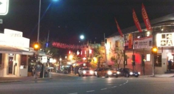 Caxton Street, the scene of a disappointing display of discrimination on Sunday night