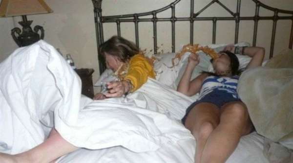 Many passengers experience unexplained bouts of vomiting after visiting the ship's bar. PHOTO: Hell.