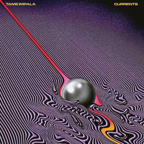 The new album artwork for Tame Impala's next record Currents. SOURCE: Spinning Top Records.