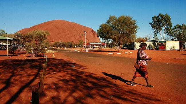 The population of the Aboriginal community of Mutitjulu, next to Uluru is expected to be "moved along" if the CSG companies find anything worth digging up