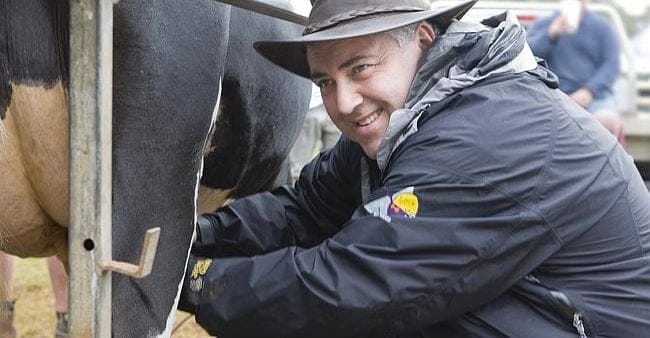 Treasurer Joe Hockey has given the raw prawn so somebody else this year. PHOTO: F.Tuner/The Aloysiad