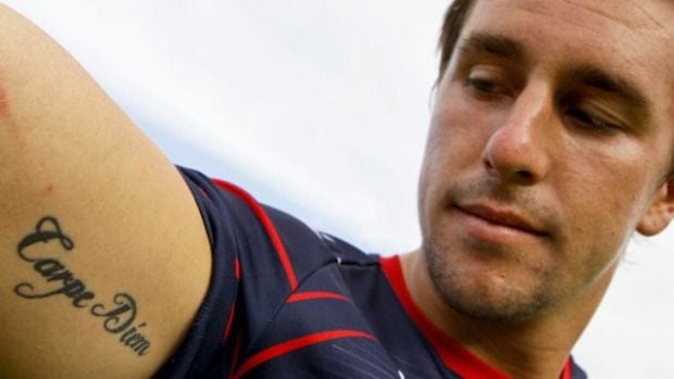 NSW Blues halfback Mitchell Pearce has vowed to "seize the day" next week at Origin 1.