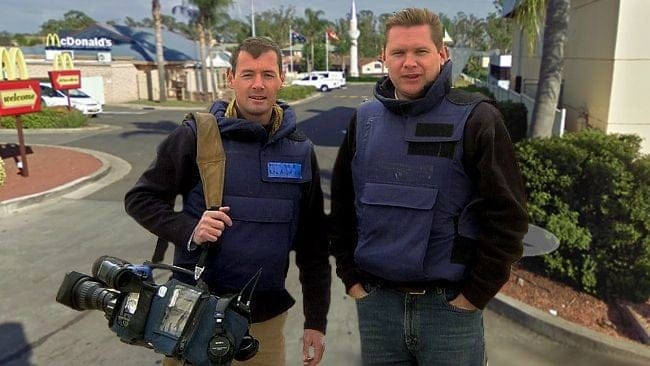 Michael Usher says he wouldn't be able to report in Western Sydney if it weren't for local translators