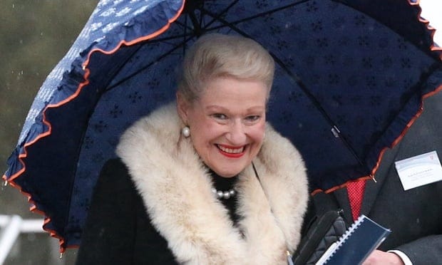 Mrs Bishop has been order to turn in her mink shawl. PHOTO: Supplied.  
