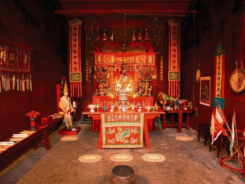 Bendigo Joss Temple. Built in the mid 1800's