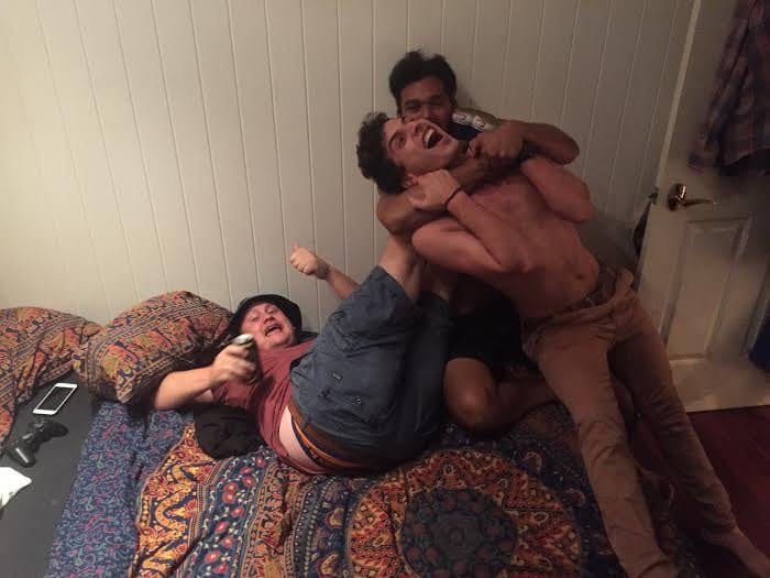 Jack Cort, Justin Hardy, and Spero Collins have been "on the bend" since Friday evening. It is now Sunday afternoon.