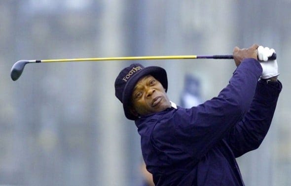 Samuel L Jackson could very well have his rights to play golf stripped from him if Donald Trump thinks it will get him votes