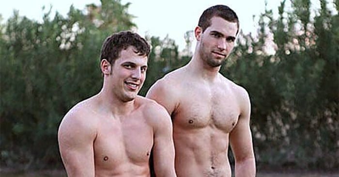 Darryl (left) and Mick in happier times. PHOTO: Supplied.