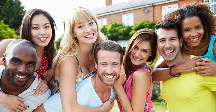 This group of Sydney friends are wishing the police luck, because they love coke, but barely have $300 between them. PHOTO: Supplied.