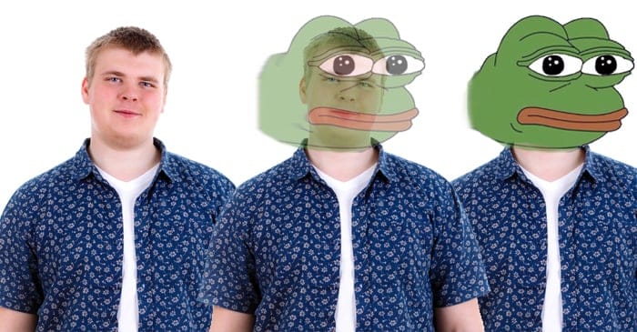 Xavier believes that he is a meme robot from outer space