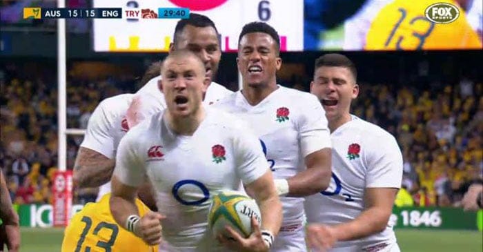 Many Wallabies fans are up in arms this morning after the historic loss, saying it's not fair. PHOTO: Fox Sports Australia.