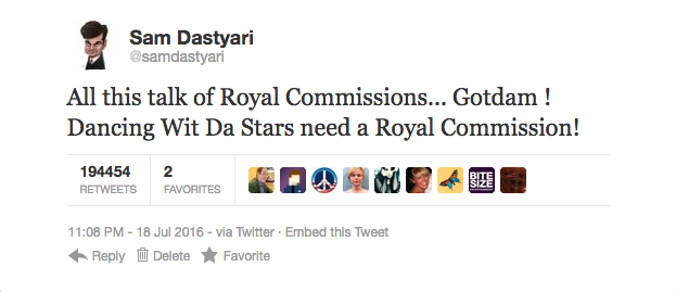 The moment the penny dropped for Senator Sam Dastyari