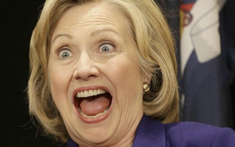 HAHAHAHAHAHAHAHAHAHAHAHAHA HAHAHAHAHAHAHAHAHAHA - Hillary Clinton Laughs