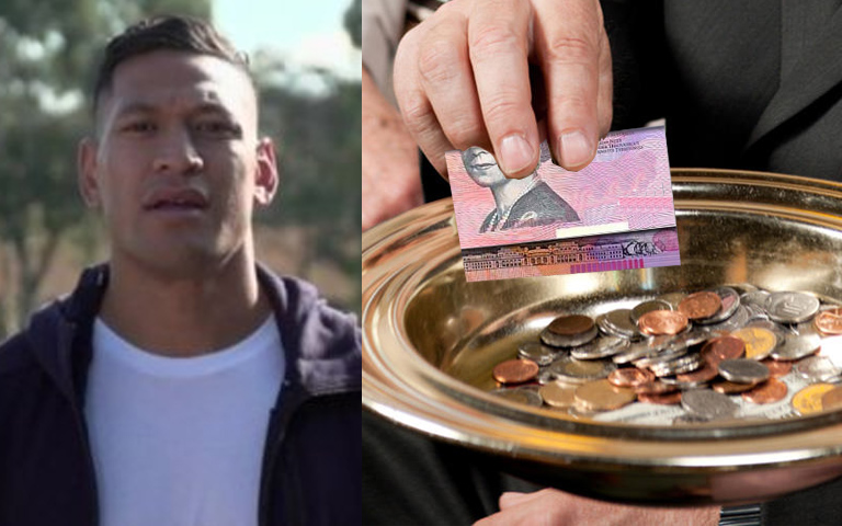 Israel Folau Takes Part In Ancient Christian Tradition Of Crowd-Funding His Own Salary