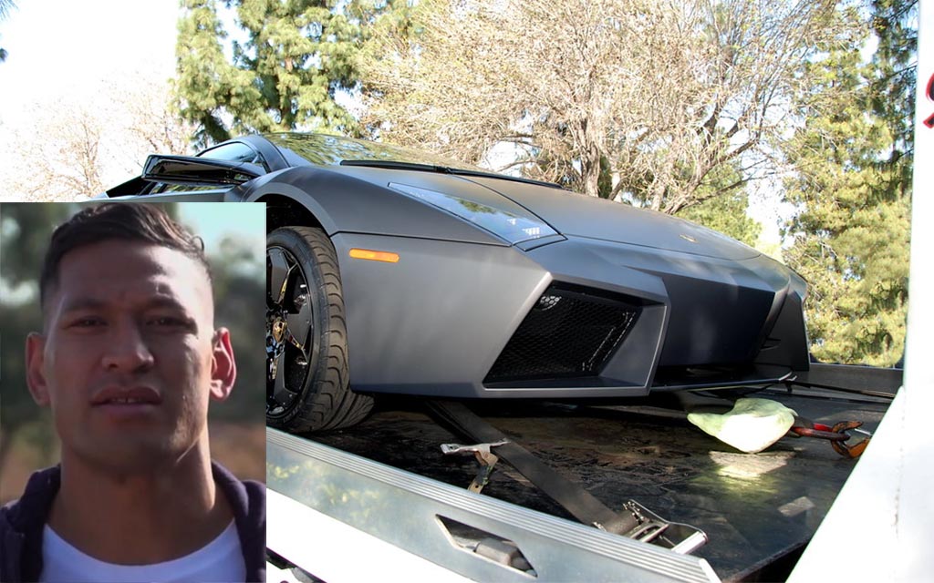 Izzy Earmarks Some Legal Fees For His Lambo After The Coil Pack Shits Itself