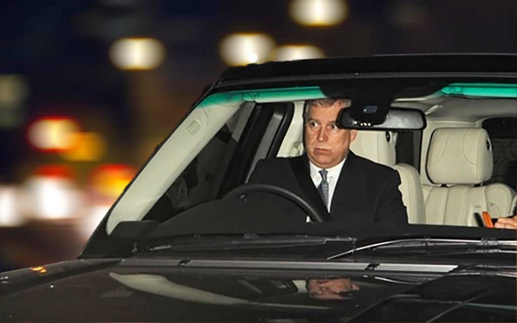 Prince Andrew Breathes Sigh Of Relief After Making It Out The Other Side Of A Parisian Tunnel Alive