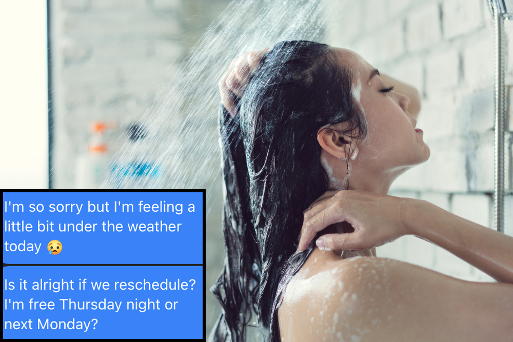 Woman Forced To Reschedule As A Mid Week Date Proves Too Disruptive To  Militant Hair Washing Routine — The Betoota Advocate