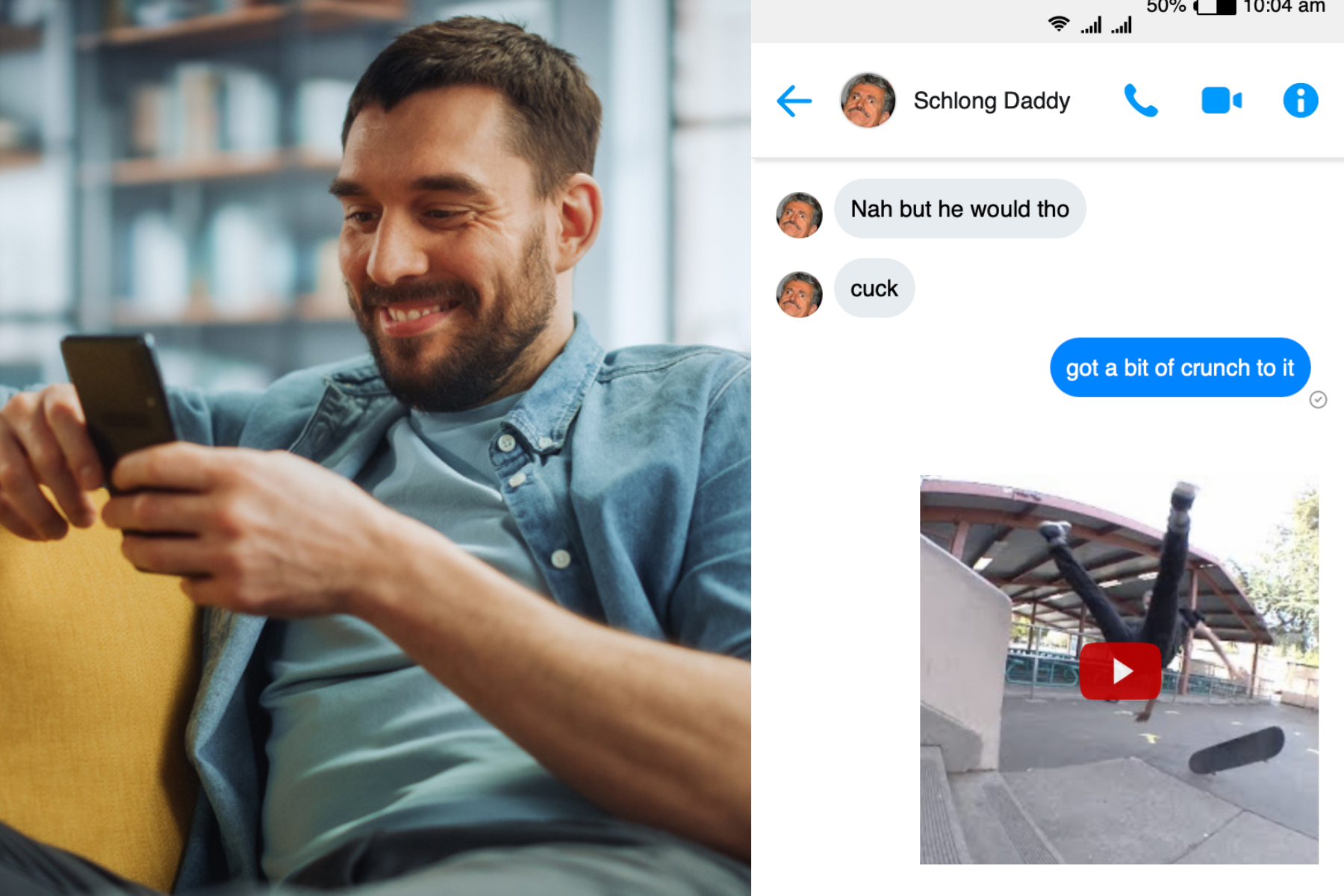 50% Of “Funny Videos” In Tradie Boyfriend's Group Chat Actually Just Life  Threatening Injuries — The Betoota Advocate
